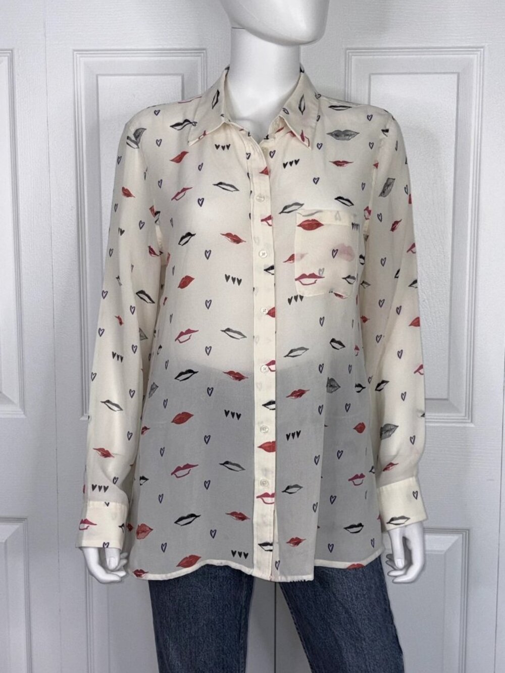 BANANA REPUBLIC women's blouse size Medium